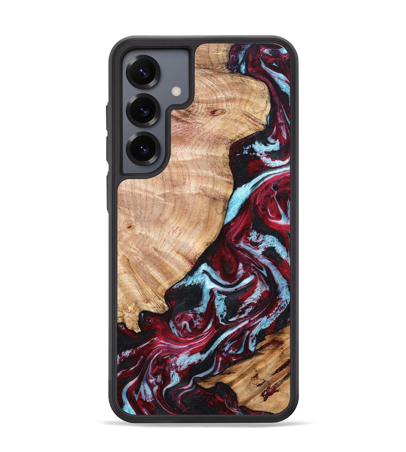 Galaxy S25 Plus Wood Phone Case - Homer (Red, 820184)