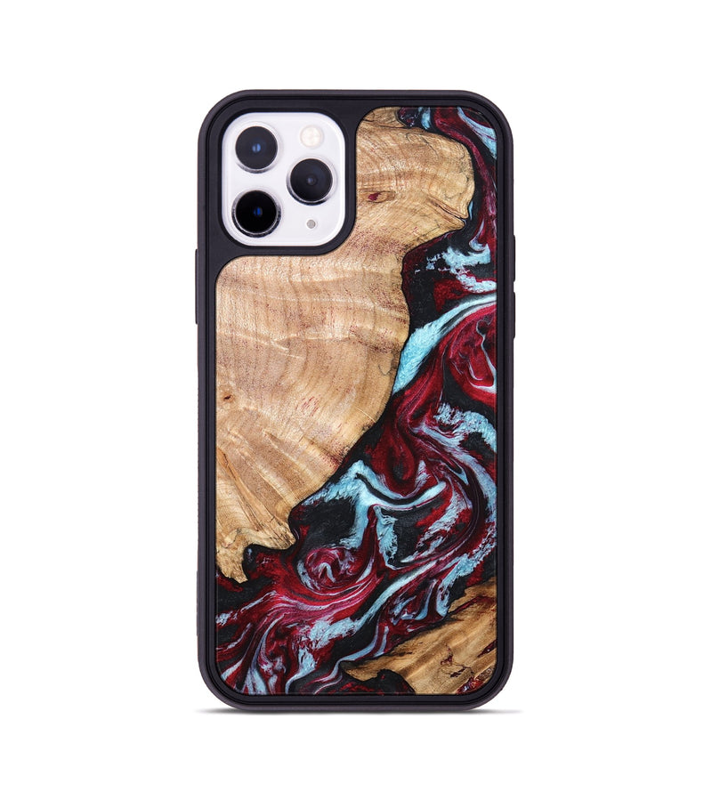 iPhone 11 Pro Wood Phone Case - Homer (Red, 820184)