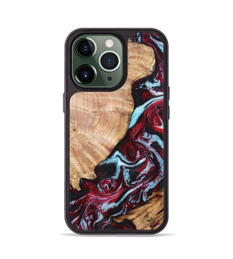 iPhone 13 Pro Wood Phone Case - Homer (Red, 820184)