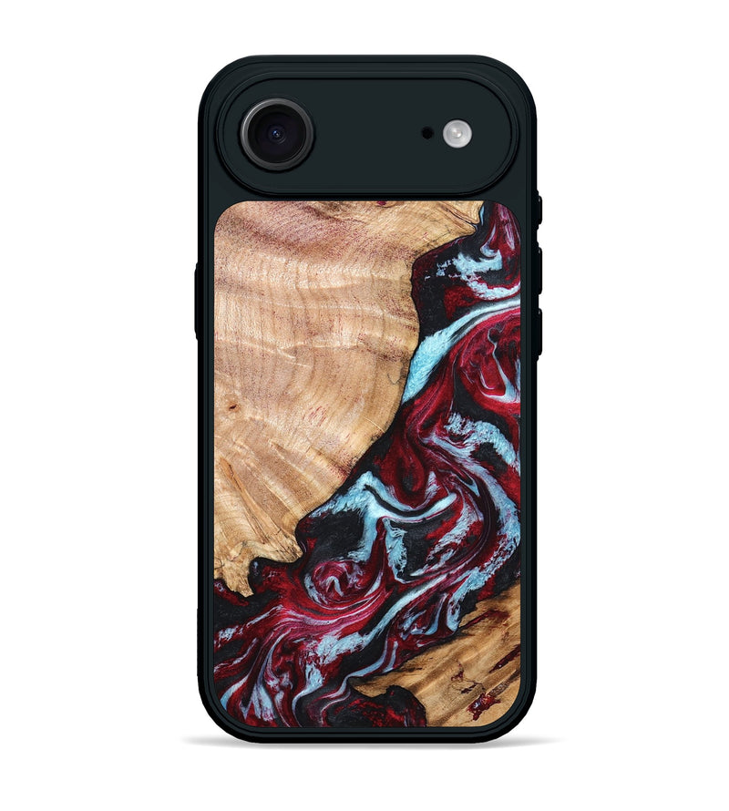 iPhone 17 Air Wood Phone Case - Homer (Red, 820184)