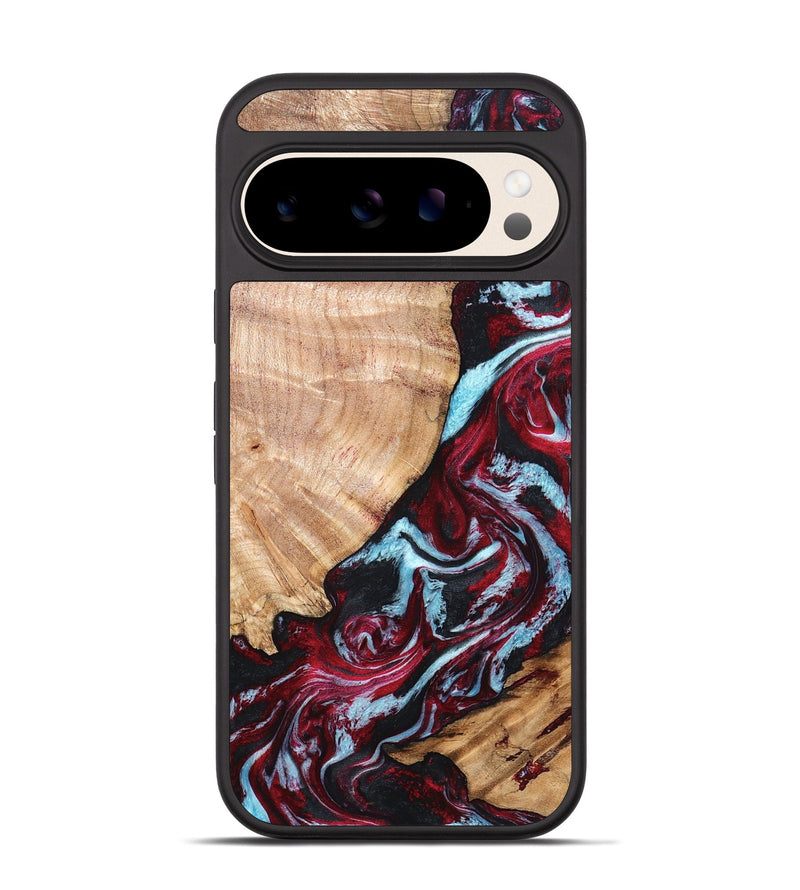 Pixel 10 Pro Wood Phone Case - Homer (Red, 820184)