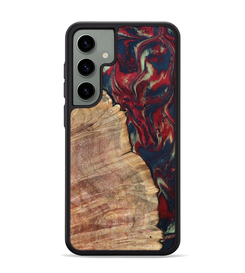 Galaxy S24 Plus Wood Phone Case - Latasha (Red, 820185)