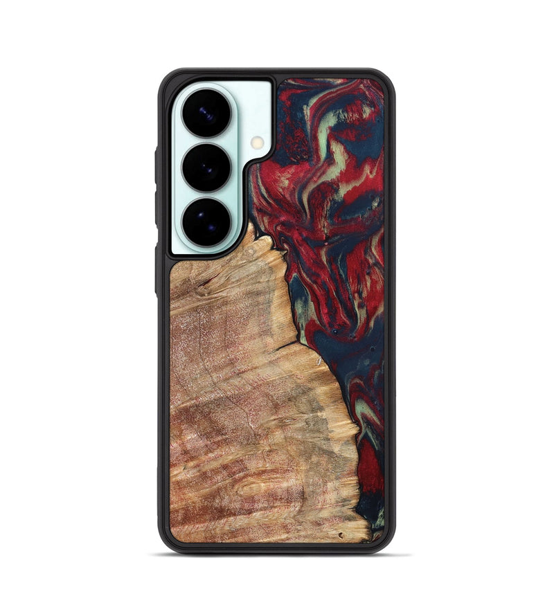 Galaxy S26 Wood Phone Case - Latasha (Red, 820185)