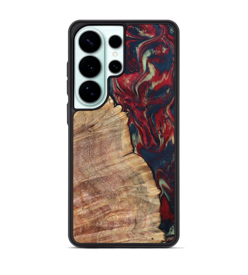 Galaxy S26 Ultra Wood Phone Case - Latasha (Red, 820185)