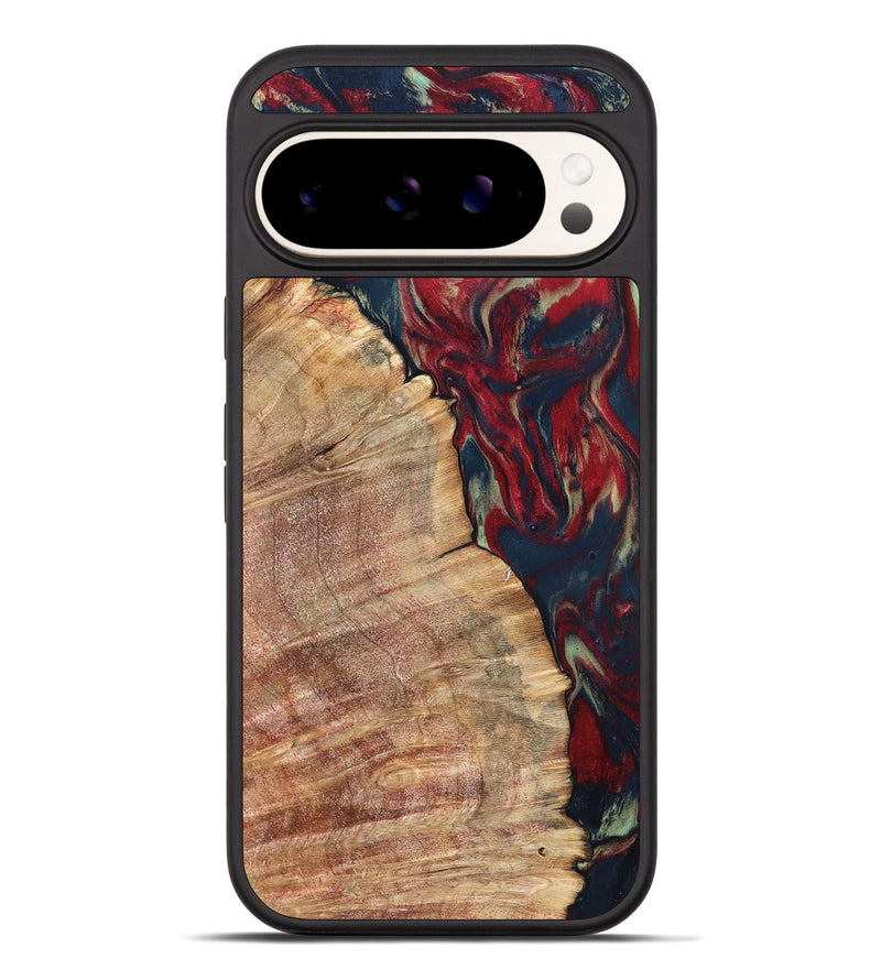 Pixel 10 Pro XL Wood Phone Case - Latasha (Red, 820185)