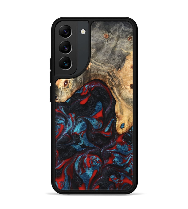 Galaxy S22 Plus Wood Phone Case - Shelly (Red, 820186)