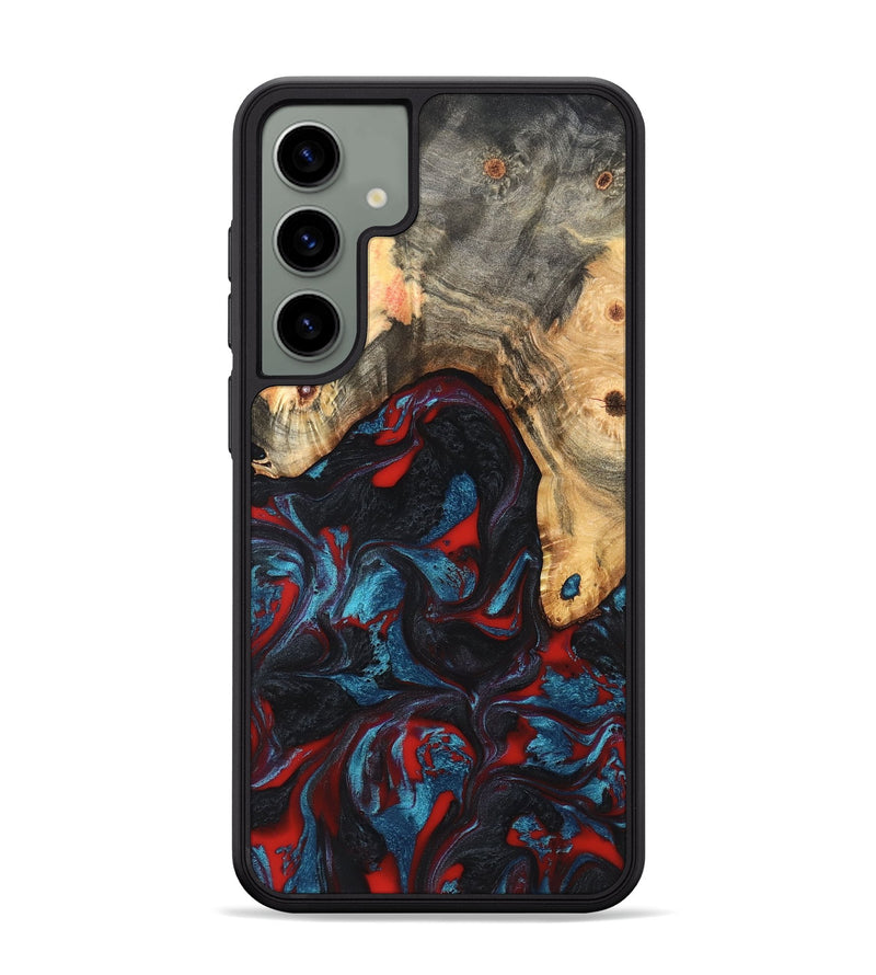 Galaxy S24 Plus Wood Phone Case - Shelly (Red, 820186)