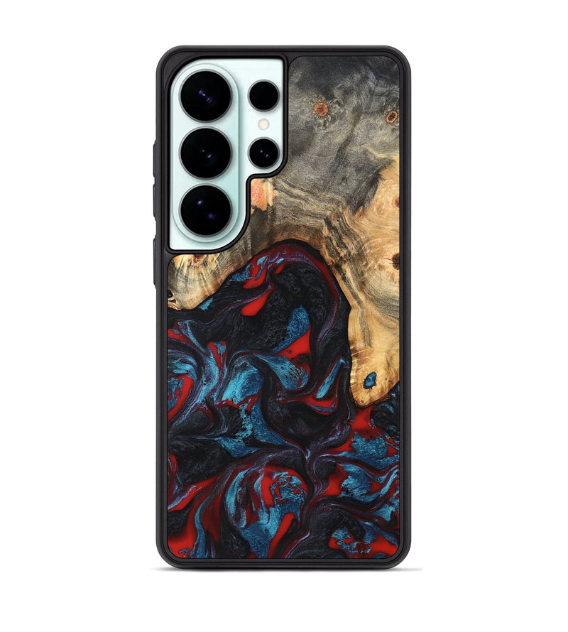 Galaxy S26 Ultra Wood Phone Case - Shelly (Red, 820186)