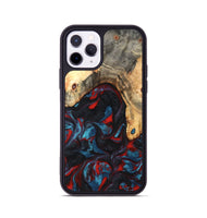 iPhone 11 Pro Wood Phone Case - Shelly (Red, 820186)