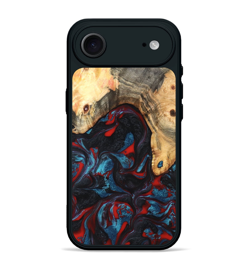 iPhone 17 Air Wood Phone Case - Shelly (Red, 820186)