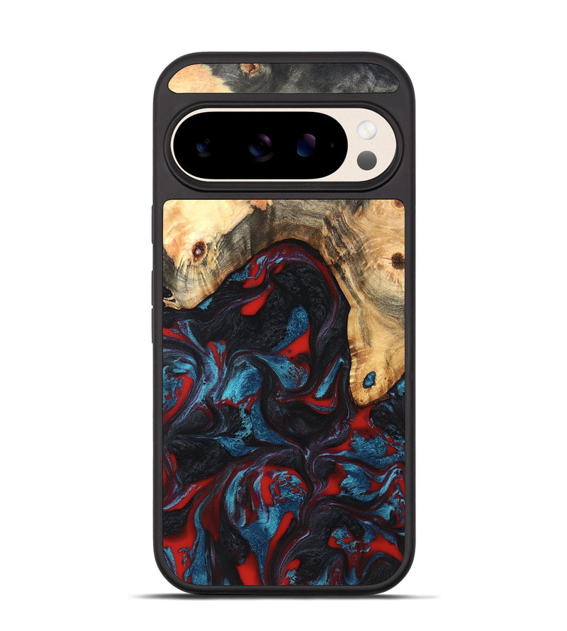Pixel 10 Pro Wood Phone Case - Shelly (Red, 820186)