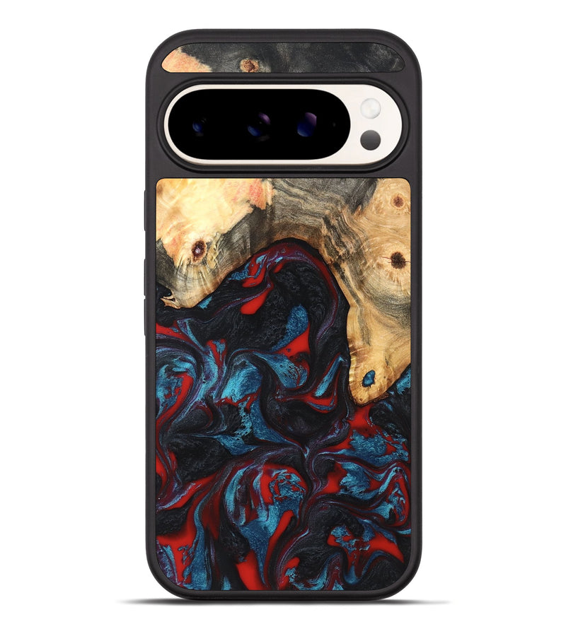 Pixel 10 Pro XL Wood Phone Case - Shelly (Red, 820186)