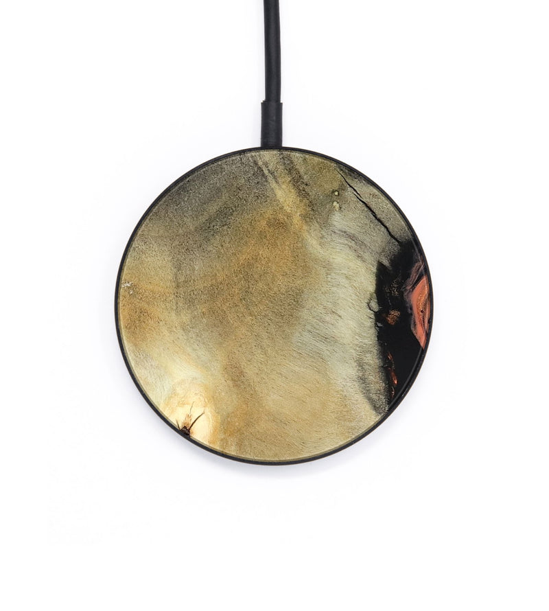 Circle Wood Wireless Charger - Abraham (Neon, 820187)