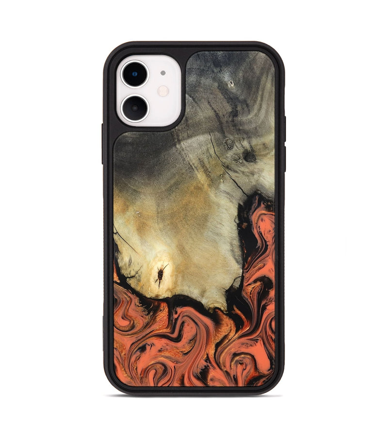 iPhone 11 Wood Phone Case - Abraham (Neon, 820187)
