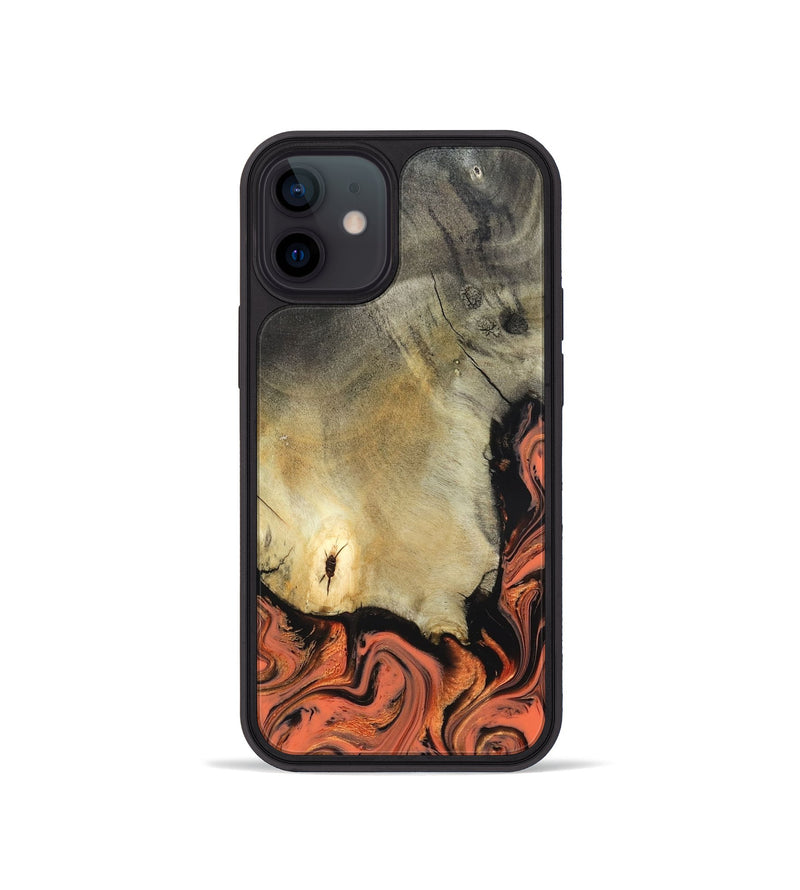 iPhone 12 mini Wood Phone Case - Abraham (Neon, 820187)