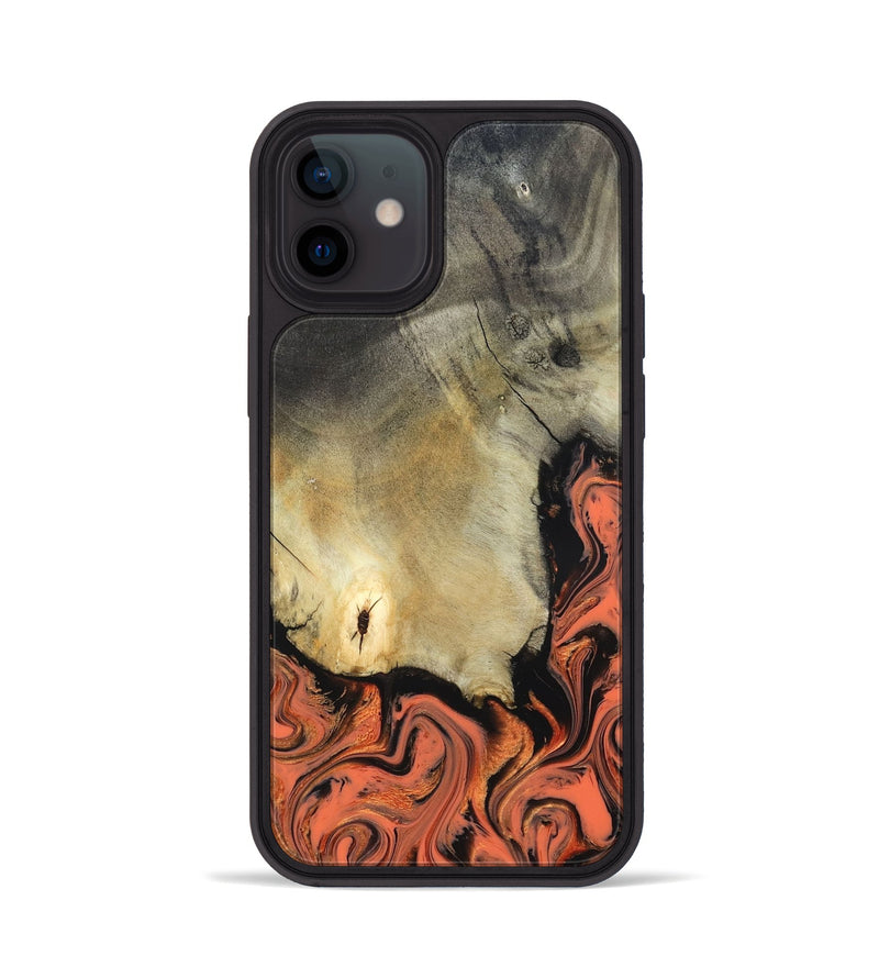 iPhone 12 Wood Phone Case - Abraham (Neon, 820187)