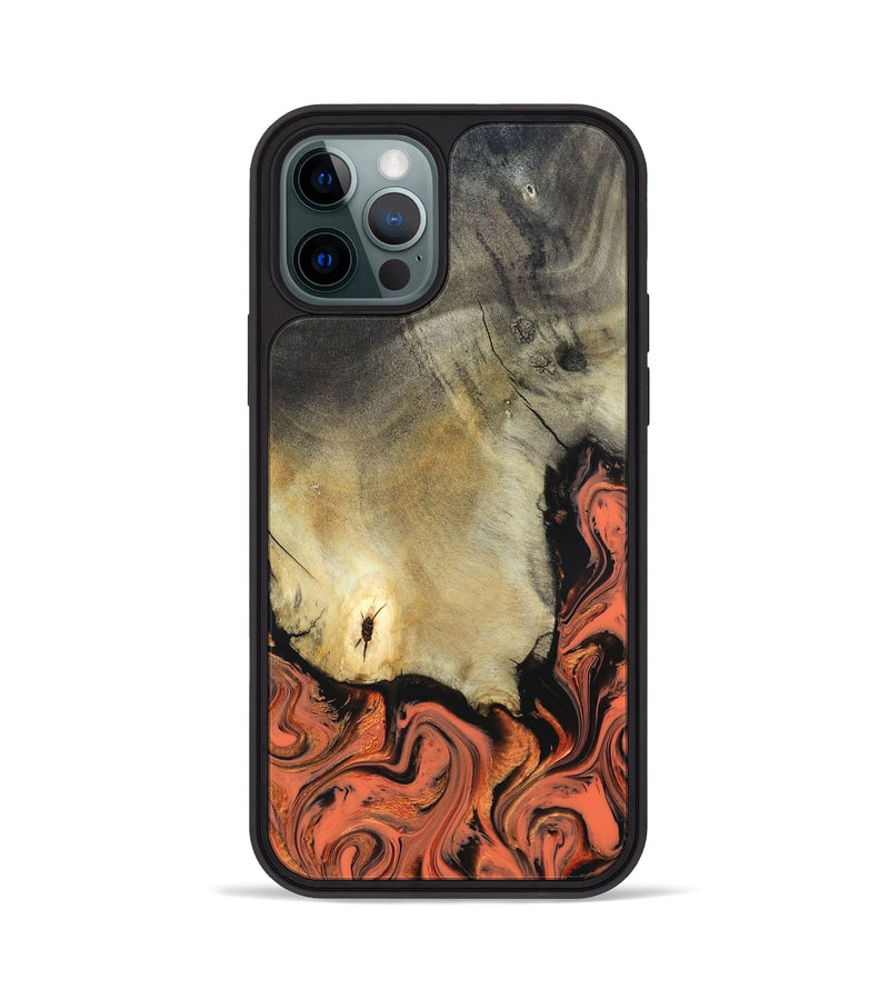 iPhone 12 Pro Wood Phone Case - Abraham (Neon, 820187)