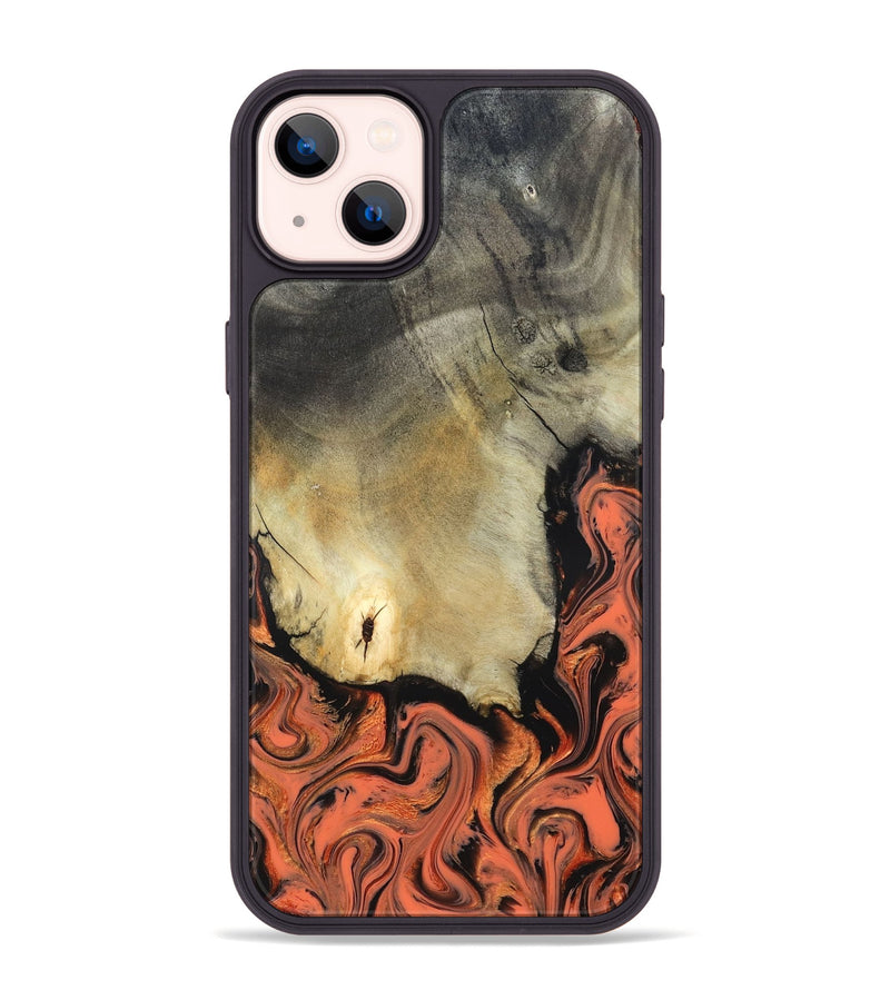 iPhone 14 Plus Wood Phone Case - Abraham (Neon, 820187)