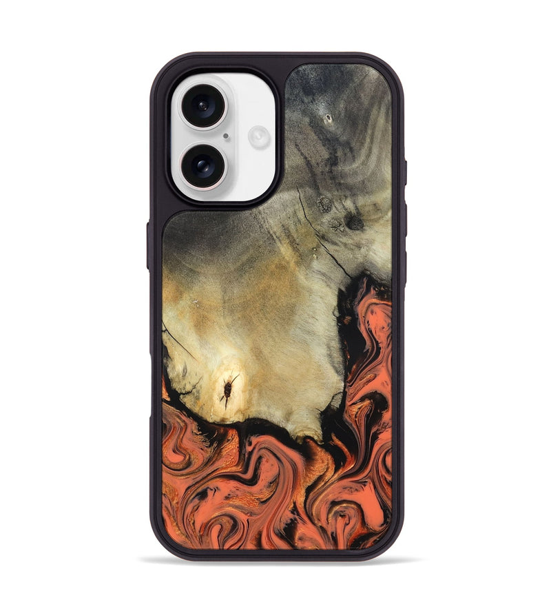 iPhone 17 Wood Phone Case - Abraham (Neon, 820187)