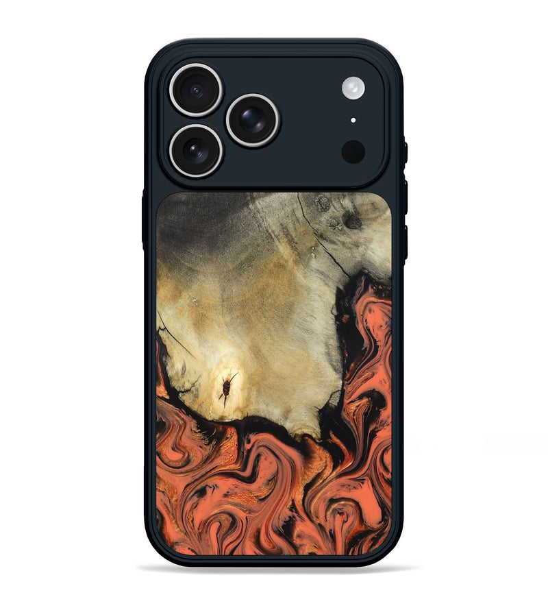 iPhone 17 Pro Max Wood Phone Case - Abraham (Neon, 820187)