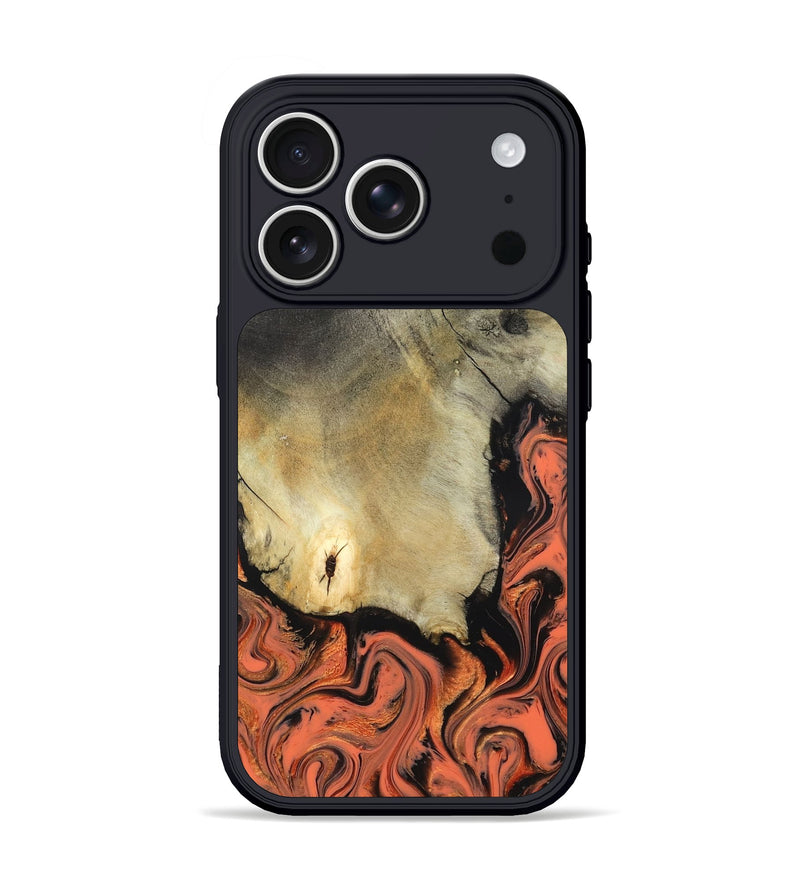 iPhone 17 Pro Wood Phone Case - Abraham (Neon, 820187)