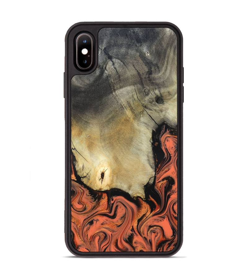 iPhone Xs Max Wood Phone Case - Abraham (Neon, 820187)