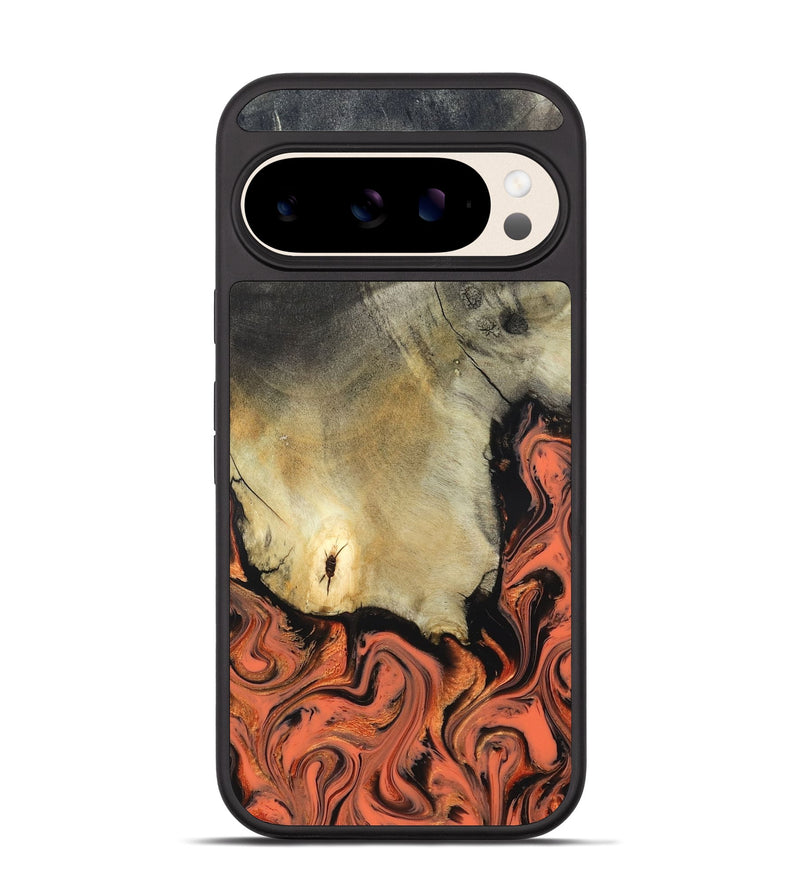 Pixel 10 Pro Wood Phone Case - Abraham (Neon, 820187)