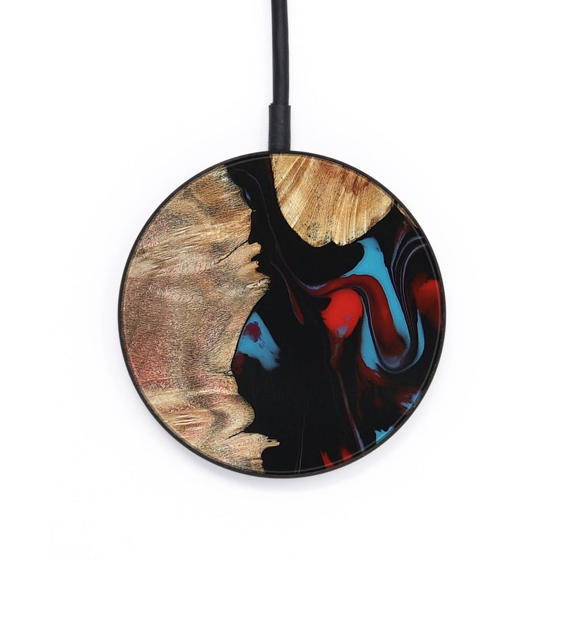 Circle Wood Wireless Charger - Velva (Red, 820188)