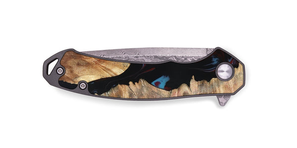 EDC Wood Pocket Knife - Velva (Red, 820188)
