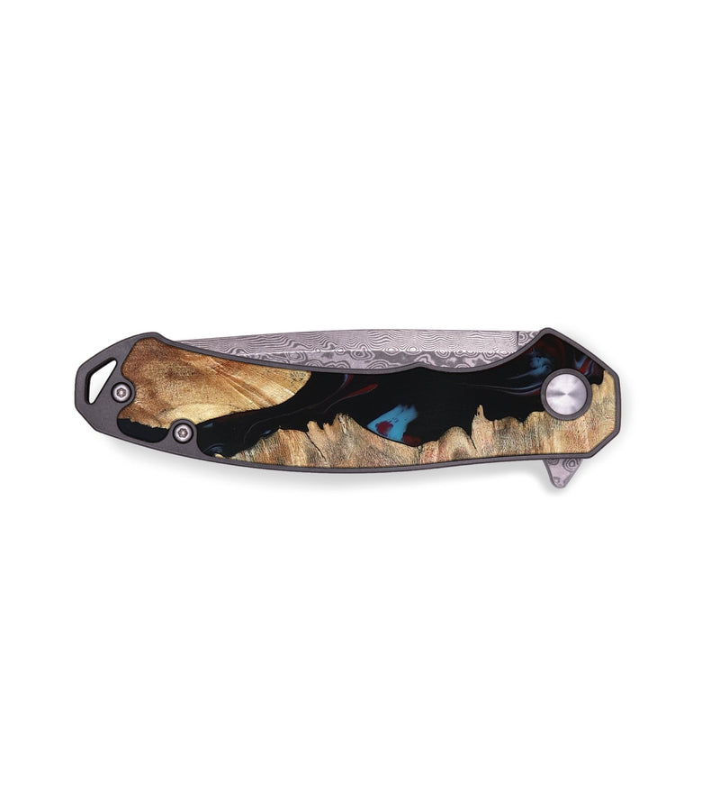 EDC Wood Pocket Knife - Velva (Red, 820188)
