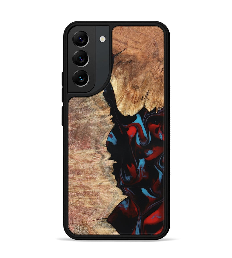 Galaxy S22 Plus Wood Phone Case - Velva (Red, 820188)
