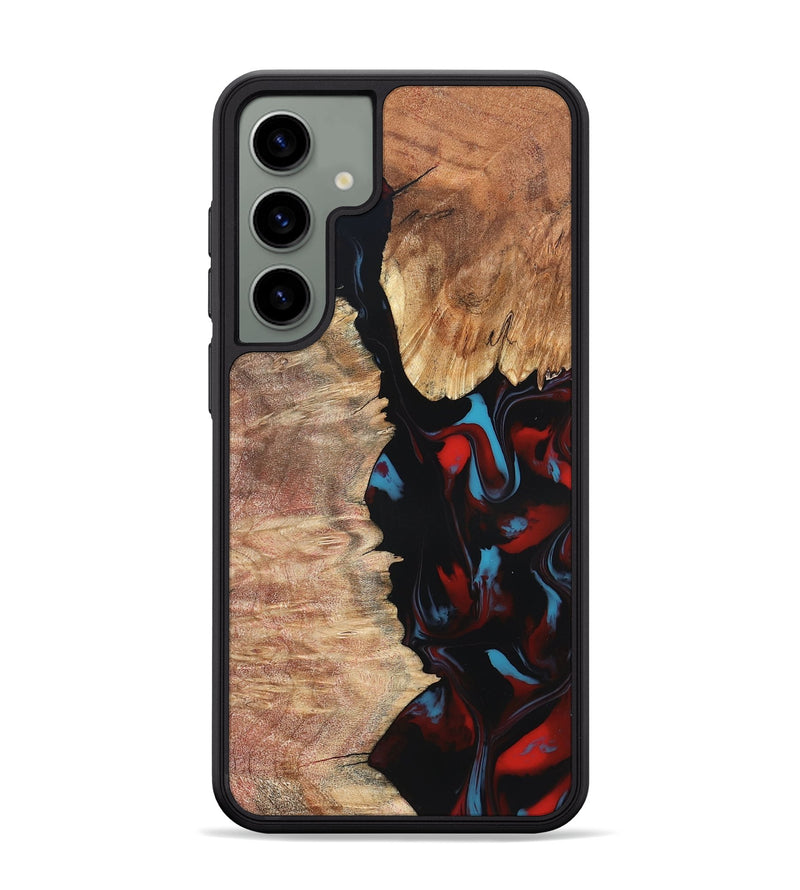 Galaxy S24 Plus Wood Phone Case - Velva (Red, 820188)