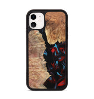 iPhone 11 Wood Phone Case - Velva (Red, 820188)