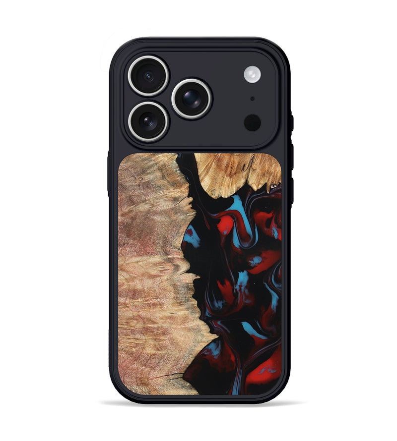 iPhone 17 Pro Wood Phone Case - Velva (Red, 820188)
