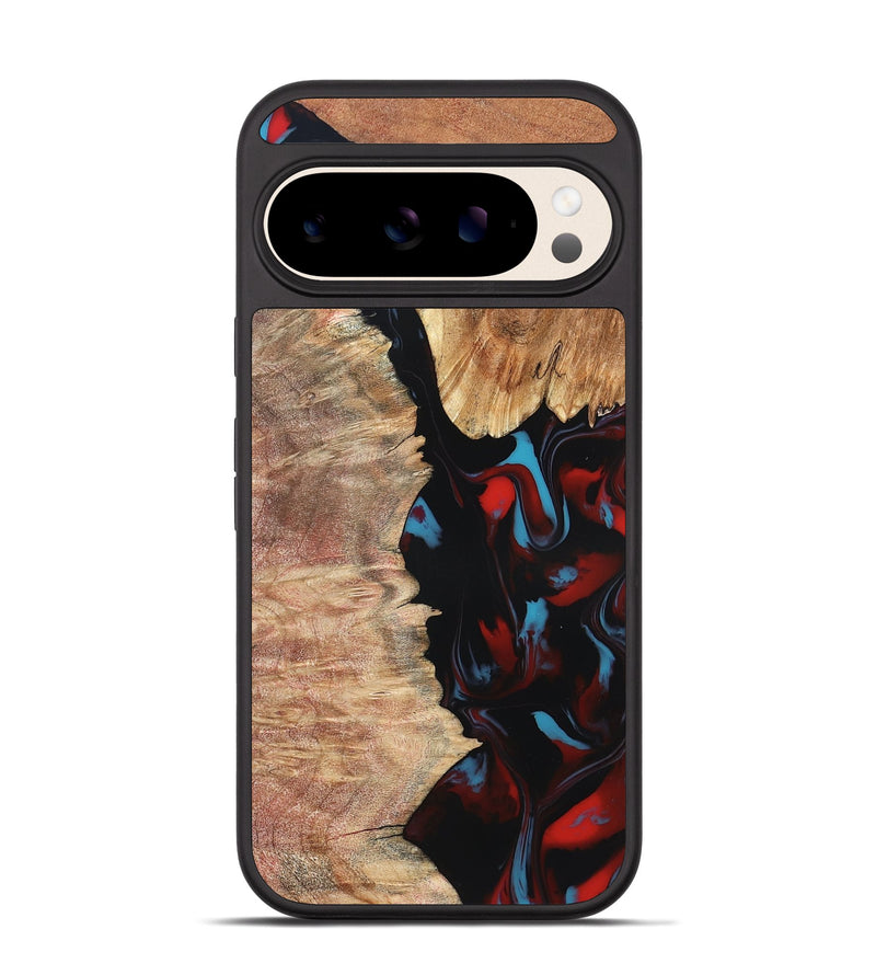Pixel 10 Pro Wood Phone Case - Velva (Red, 820188)