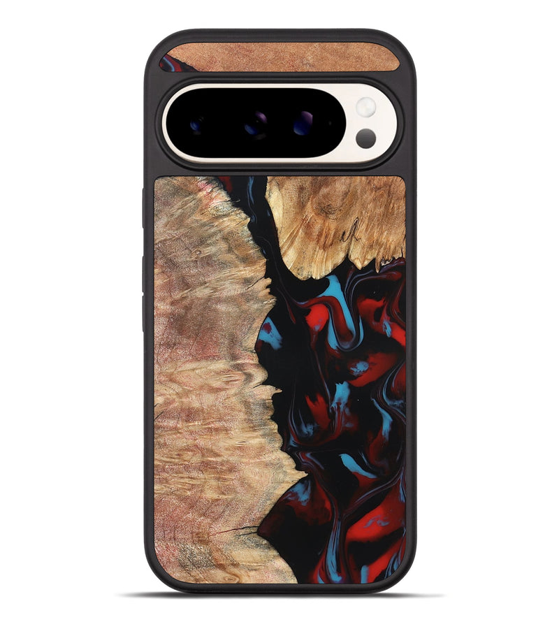 Pixel 10 Pro XL Wood Phone Case - Velva (Red, 820188)