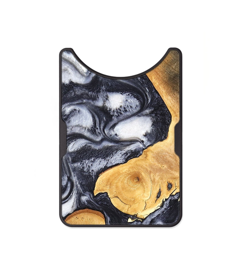 Alloy Wood Wallet - Webster (Black & White, 820191)