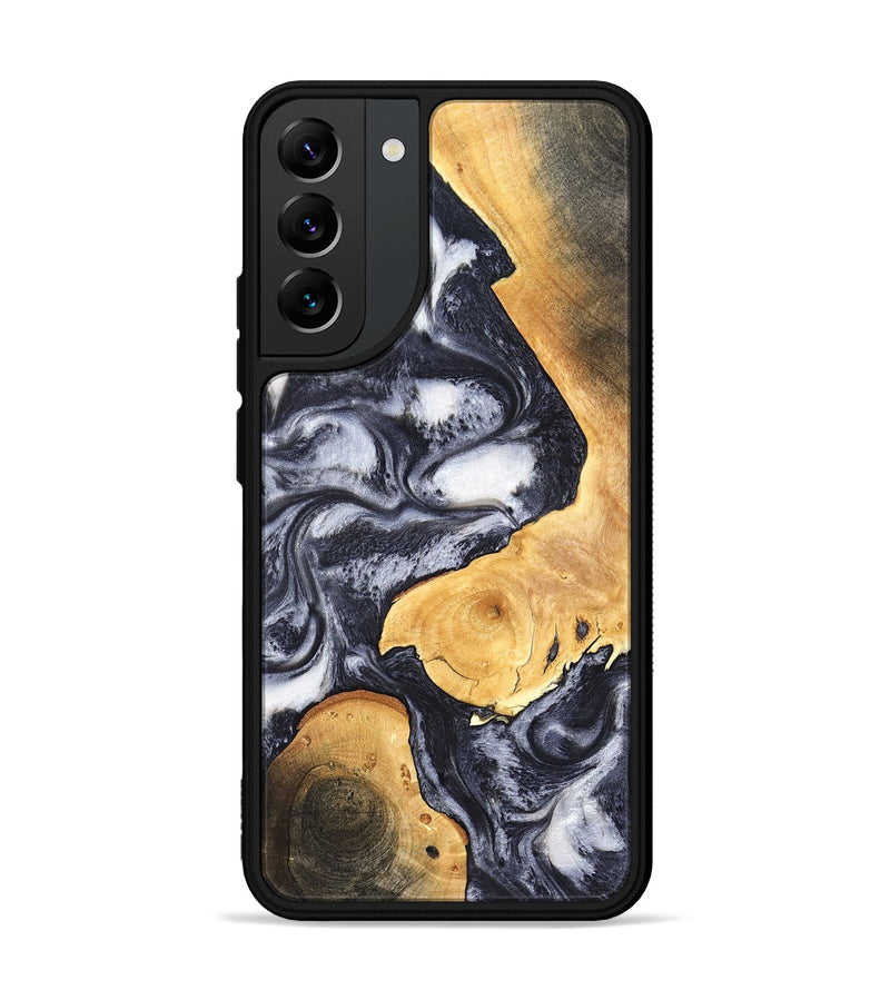 Galaxy S22 Plus Wood Phone Case - Webster (Black & White, 820191)