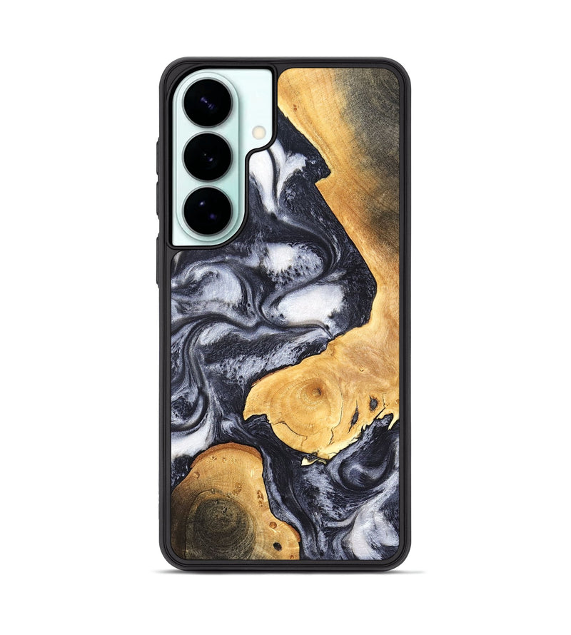 Galaxy S26 Plus Wood Phone Case - Webster (Black & White, 820191)