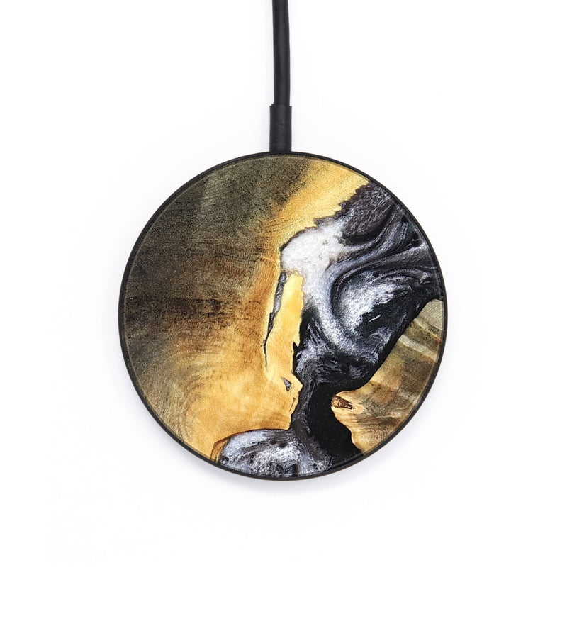 Circle Wood Wireless Charger - Gust (Black & White, 820192)