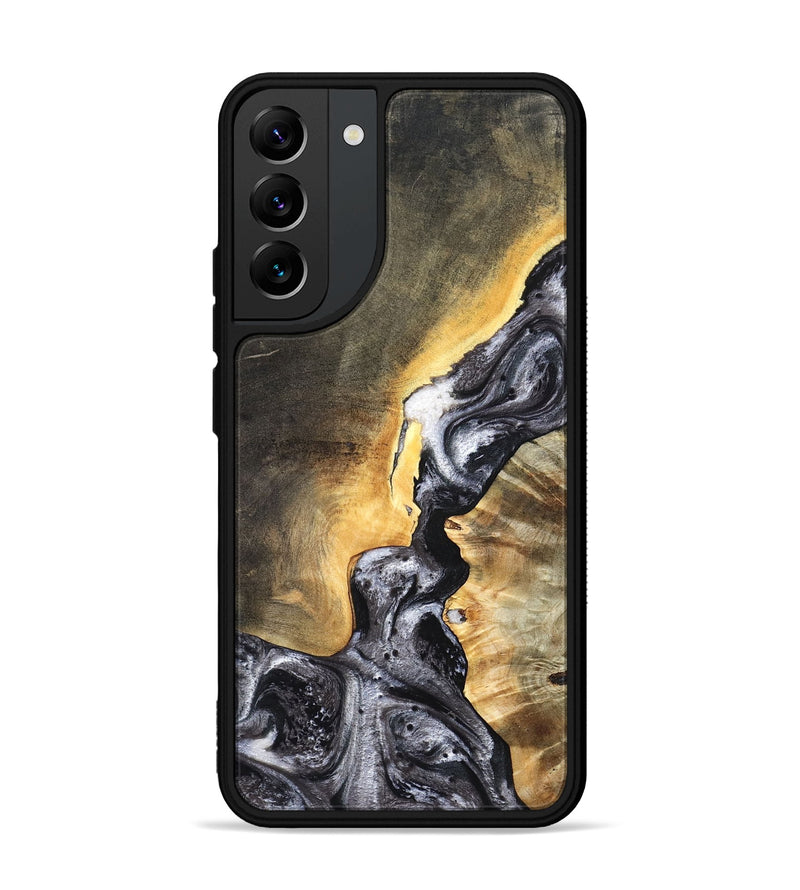 Galaxy S22 Plus Wood Phone Case - Gust (Black & White, 820192)