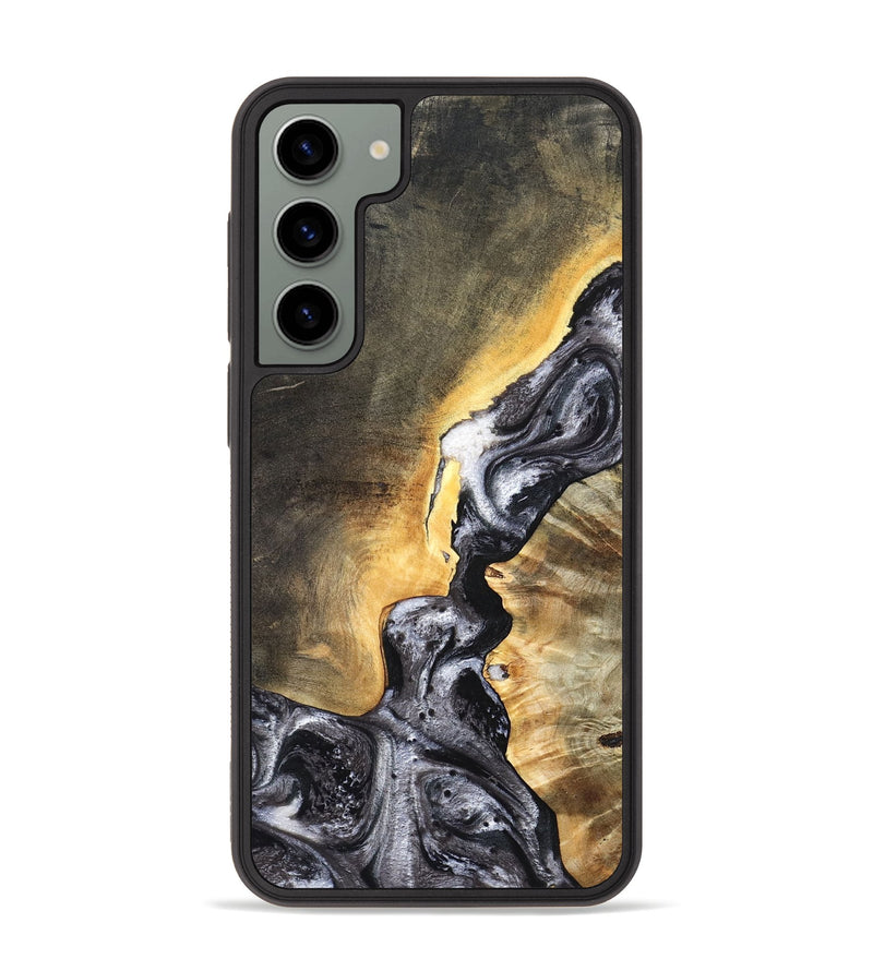 Galaxy S23 Plus Wood Phone Case - Gust (Black & White, 820192)