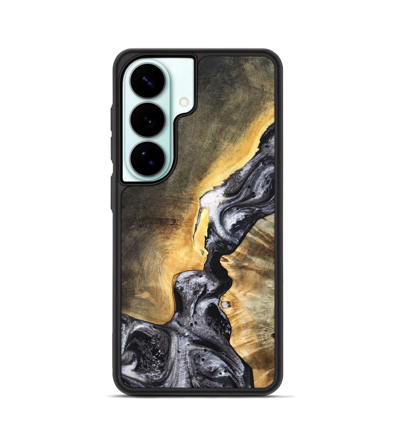 Galaxy S26 Wood Phone Case - Gust (Black & White, 820192)