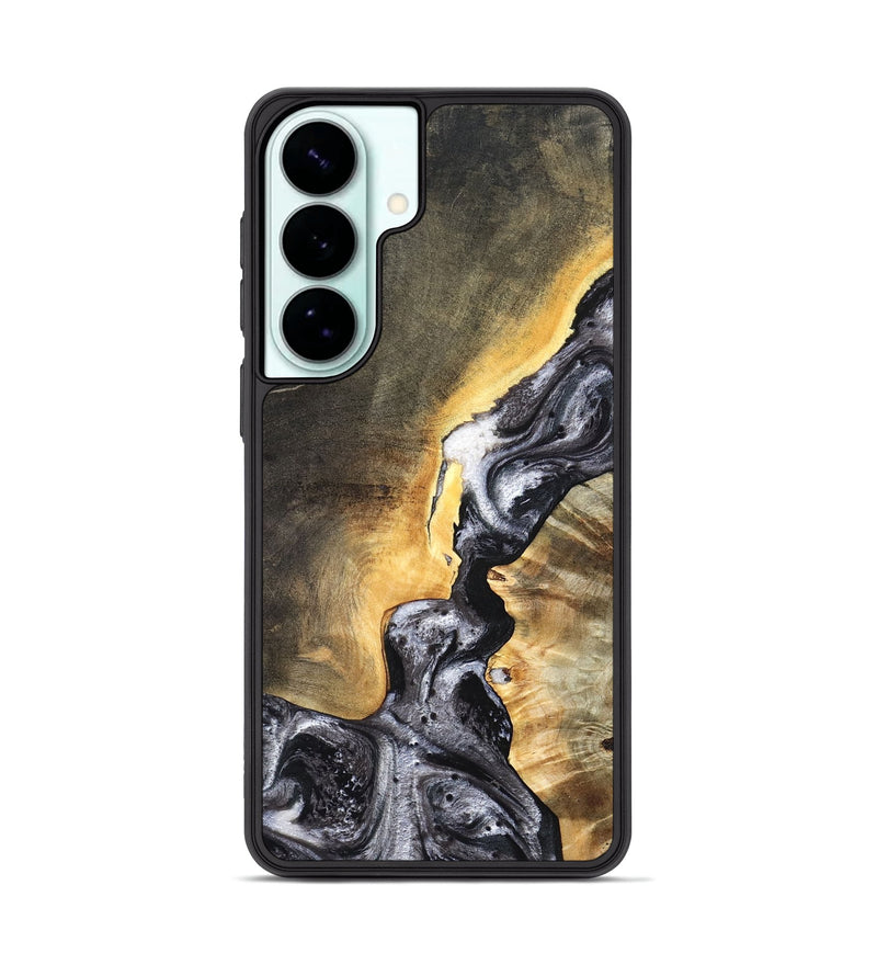 Galaxy S26 Plus Wood Phone Case - Gust (Black & White, 820192)