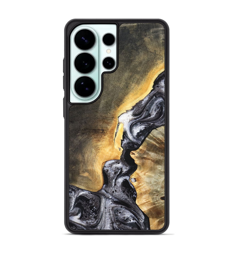 Galaxy S26 Ultra Wood Phone Case - Gust (Black & White, 820192)