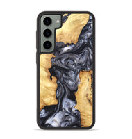 Galaxy S23 Plus Wood Phone Case - Nadia (Black & White, 820193)