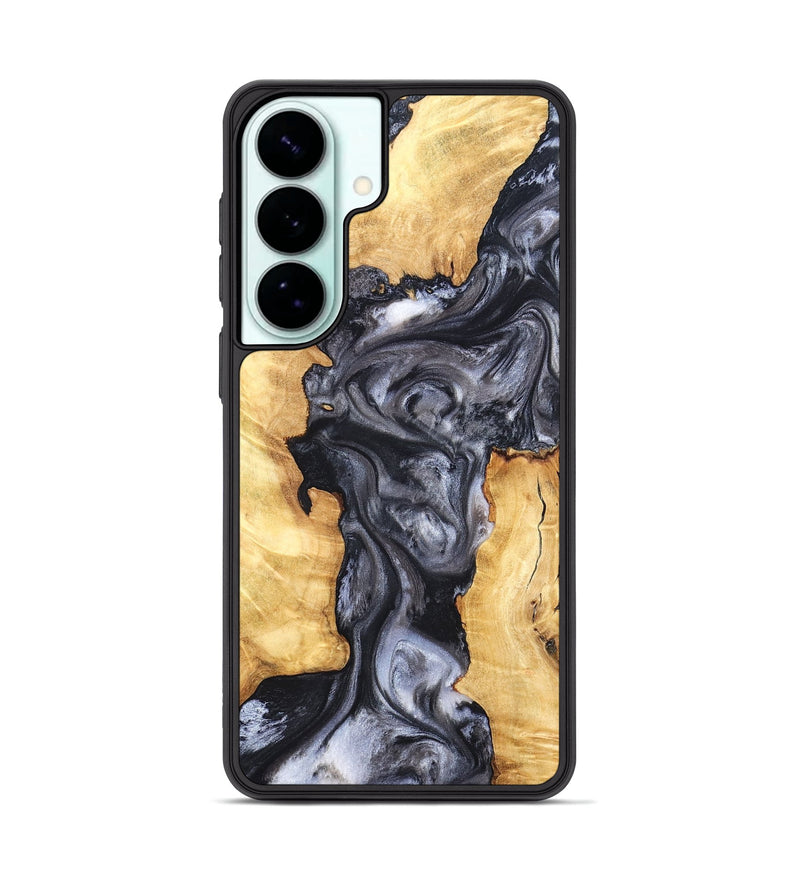 Galaxy S26 Plus Wood Phone Case - Nadia (Black & White, 820193)
