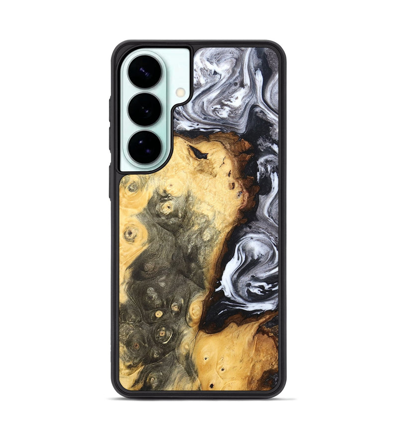 Galaxy S26 Plus Wood Phone Case - Kaye (Black & White, 820195)