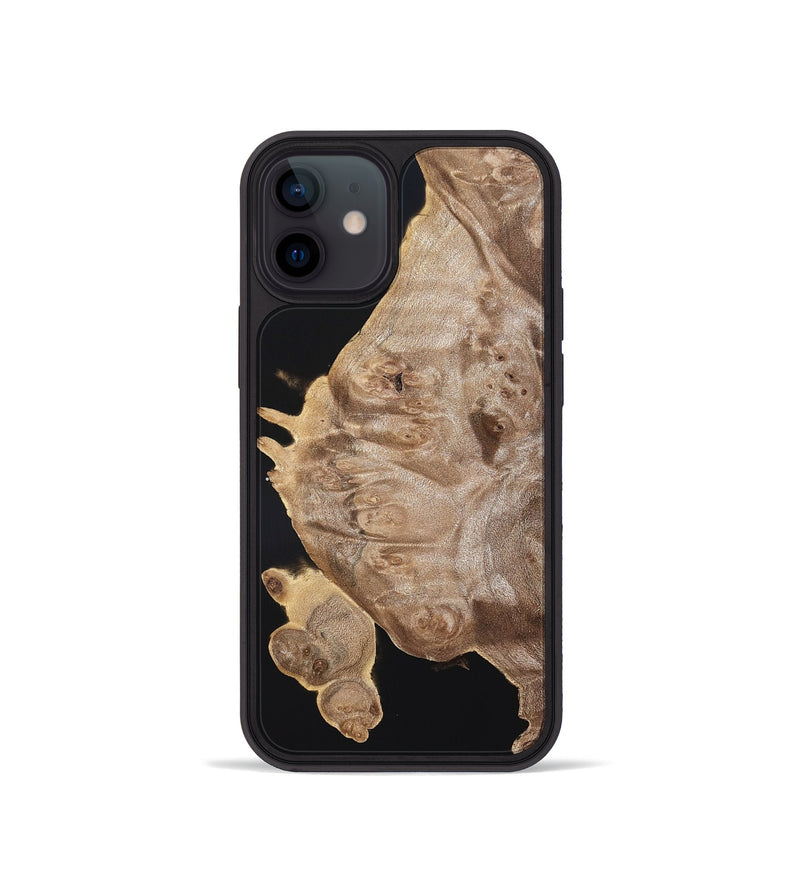 iPhone 12 mini Wood Phone Case - Aldo (Wood Burl, 820201)