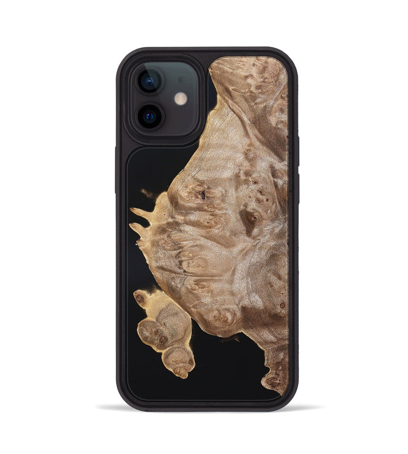 iPhone 12 Wood Phone Case - Aldo (Wood Burl, 820201)